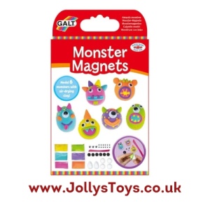 Air Dry Clay Monster Magnets Kit